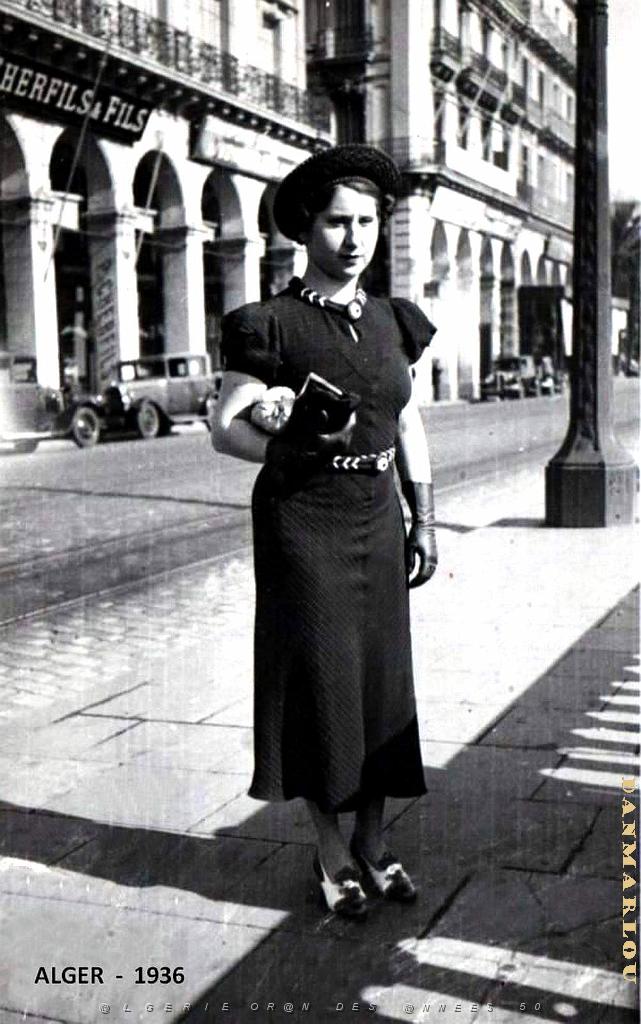 ALGER - PORTRAIT DE FEMME - 1936.jpg
